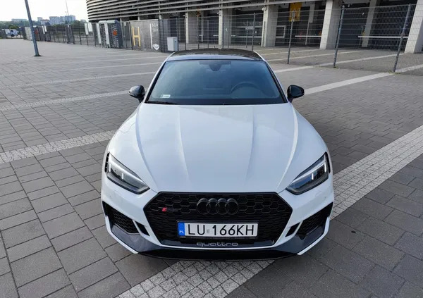 samochody osobowe Audi RS5 cena 320000 przebieg: 34150, rok produkcji 2019 z Lublin